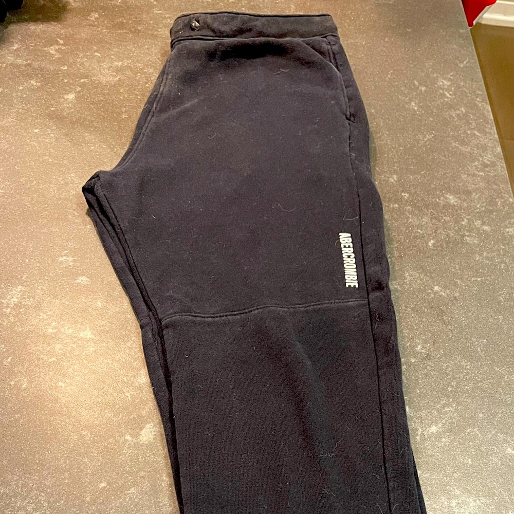 Abercrombie Kids Black Joggers